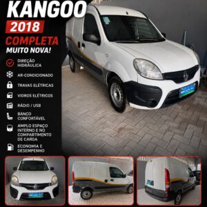 Home renault kangoo 1.6 completa 2018 – pronta para o trabalho